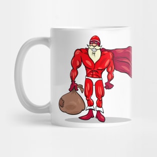 super santa clause hero Mug